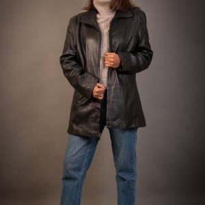 Chaqueta cuero nappa oveja